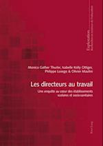 Les directeurs au travail