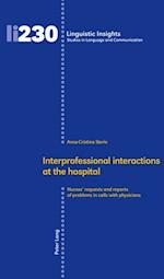 Interprofessional interactions at the hospital