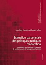 Evaluation Partenariale Des Politiques Publiques d'Education