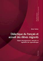 Didactique Du Français Et Accueil Des Élèves Migrants