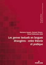 Les Genres Textuels En Langues Étrangères: Entre Théorie Et Pratique
