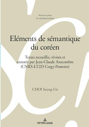 Elements de Semantique Du Coreen