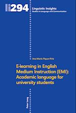 E-learning in EMI