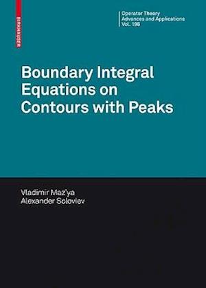 Boundary Integral Equations on Contours with Peaks