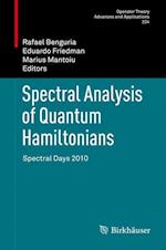 Spectral Analysis of Quantum Hamiltonians