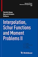 Interpolation, Schur Functions and Moment Problems II