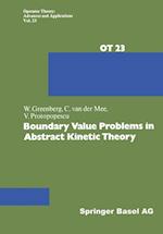 Boundary Value Problems in Abstract Kinetic Theory