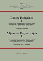 General Inequalities 1 / Allgemeine Ungleichungen 1