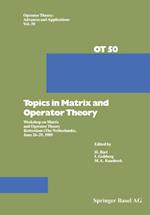 Topics in Matrix and Operator Theory