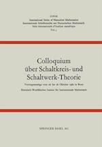 Colloquium über Schaltkreis- und Schaltwerk-Theorie