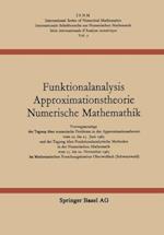 Funktionalanalysis Approximationstheorie Numerische Mathematik