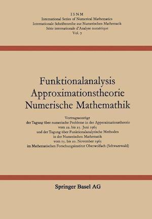 Funktionalanalysis Approximationstheorie Numerische Mathematik