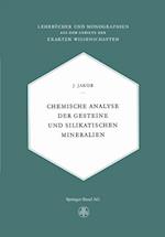 Chemische Analyse der Gesteine und Silikatischen Mineralien