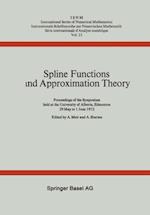 Spline Functions and Approximation Theory