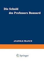 Die Schuld Des Professors Bonnard