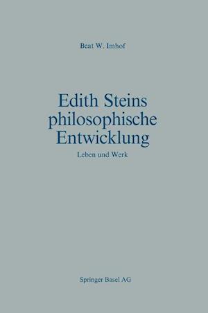 Edith Steins Philosophische Entwicklung