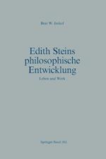 Edith Steins Philosophische Entwicklung