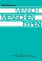 Mensch, Menschen, Typen