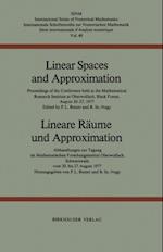 Linear Spaces and Approximation / Lineare Raume und Approximation