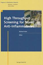 High Throughput Screening for Novel Anti-Inflammatories 