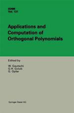 Applications and Computation of Orthogonal Polynomials