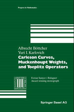 Carleson Curves, Muckenhoupt Weights, and Toeplitz Operators