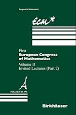 First European Congress of Mathematics Paris, July 6-10, 1992