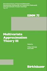Multivariate Approximation Theory III