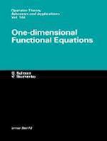One-dimensional Functional Equations