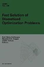 Fast Solution of Discretized Optimization Problems