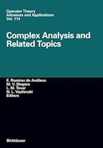 Complex Analysis and Related Topics