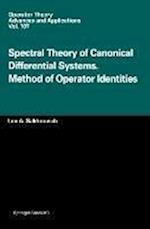 Spectral Theory of Canonical Differential Systems. Method of Operator Identities