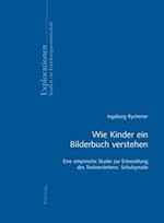 Wie Kinder ein Bilderbuch verstehen