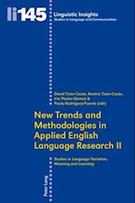 New Trends and Methodologies in Applied English Language Research II