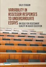 Variability in assessor responses to undergraduate essays