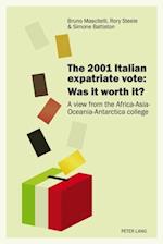 2001 Italian expatriate vote: Was it worth it?