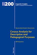 Corpus Analysis for Descriptive and Pedagogical Purposes