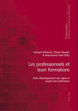 Les professionnels et leurs formations