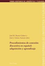 Procedimientos de conexión discursiva en español: adquisición y aprendizaje