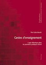 Gestes d’enseignement