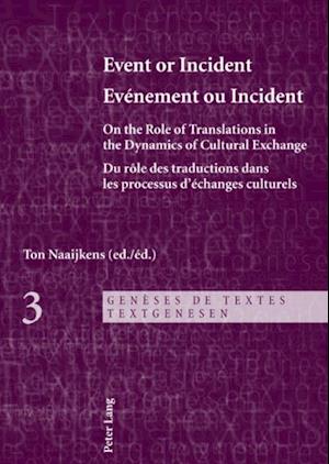 Event or Incident Evenement Ou Incident