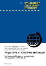Migrations et mobilités en Europe