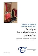 Enseigner les « classiques » aujourd’hui