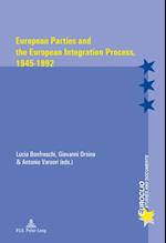 European Parties and the European Integration Process, 1945-1992