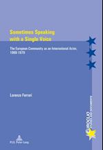 Sometimes Speaking with a Single Voice
