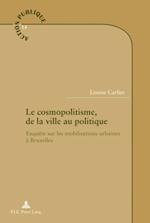 Le cosmopolitisme, de la ville au politique