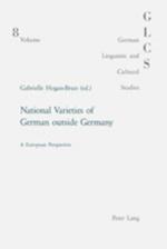 National Varieties of German outside Germany