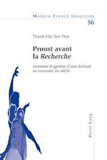 Proust avant la «Recherche»