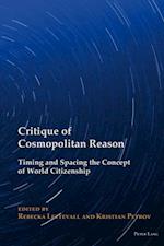 Critique of Cosmopolitan Reason