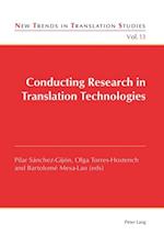 Conducting Research in Translation Technologies
